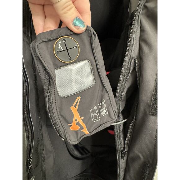 Aegix A1 PORON Padded Skii Snowboard Race Downhill Snow Jacket S - Picture 8 of 13